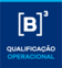 Selo de certificação da B3 na cor azul